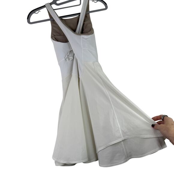 Lululemon Court Crush Dress Liner Tennis White Sizes 4 LW1DOCS - Picture 4 of 7